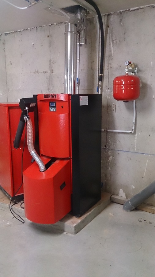 Caldera pellet Burn-IT 25kw solo calefacción