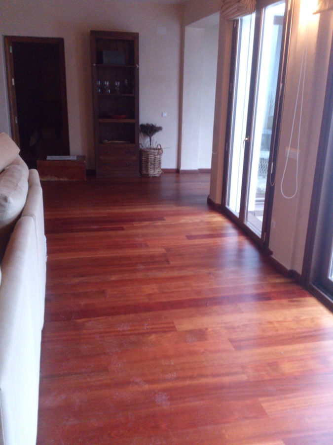 SUELO DE IPE CON RASTREL