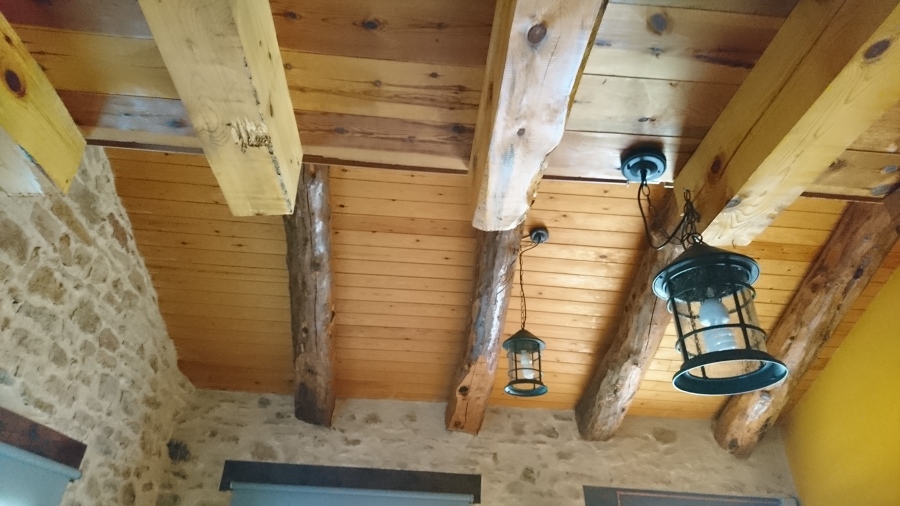 Vigas afectadas de carcoma