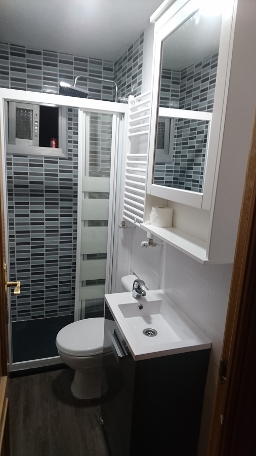 Reforma de baño en moratalaz 