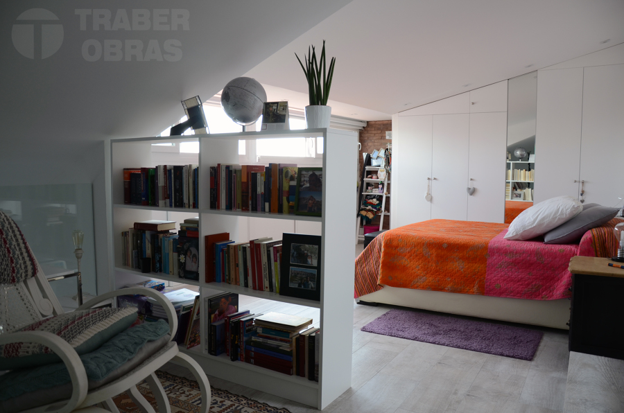 Año 2015. Reforma integral de vivienda realizada por Traber Obras. Madrid, barrio Arganzuela - Delicias.