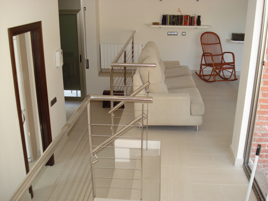 Barandilla de acero inoxidable