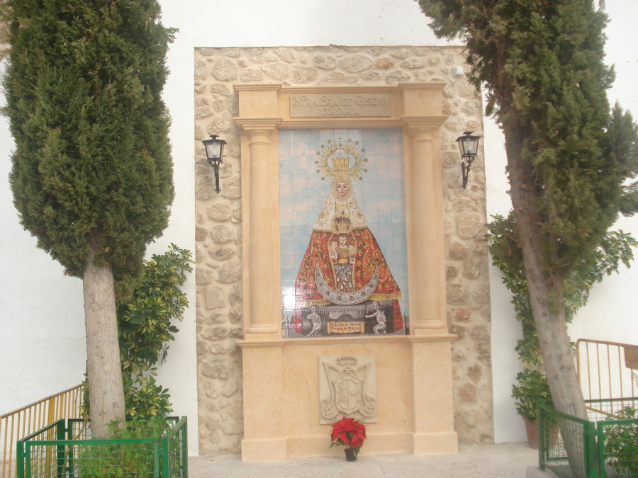 Hornacina para imagen de la virgen de Tiscar