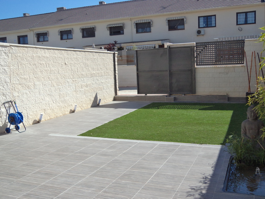 Patio terminado