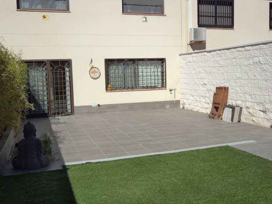 Patio terminado