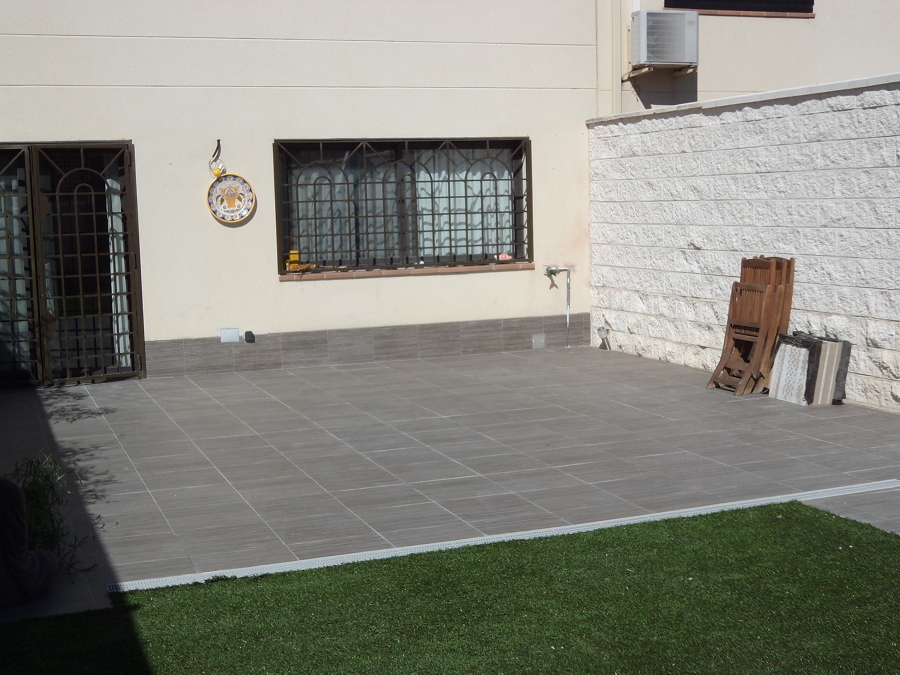 Patio terminado