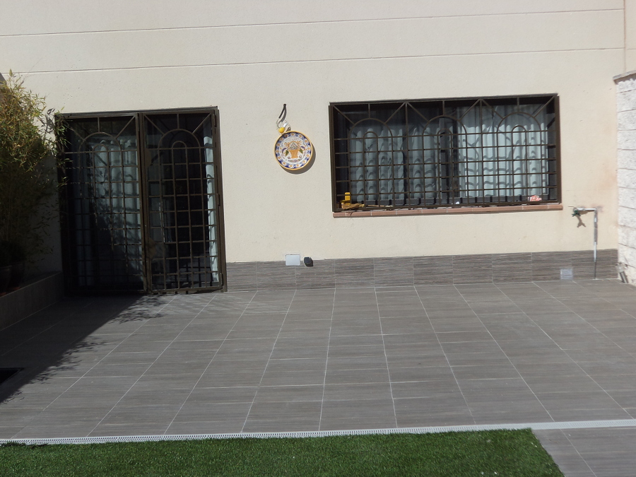 Patio terminado