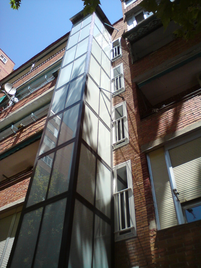 Estructura de ascensor