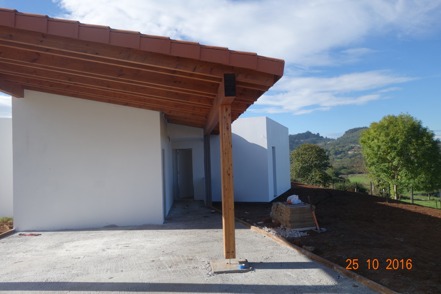 Garaje con sostema TimberOnLive