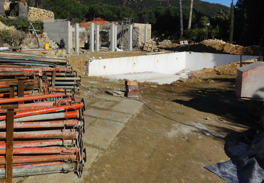 Reforma de la casa y de piscina
