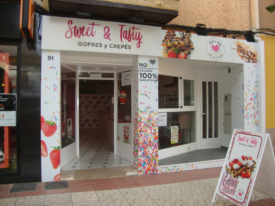 Gofrería-crepería en Benicasim