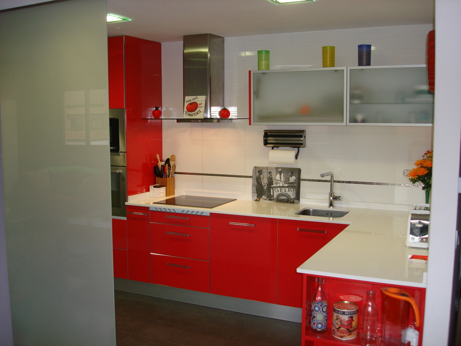 Cocina abierta a salón