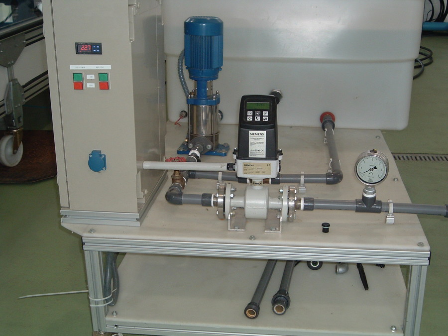 BANCO DE PRUEBAS  PRESION Y CAUDAL