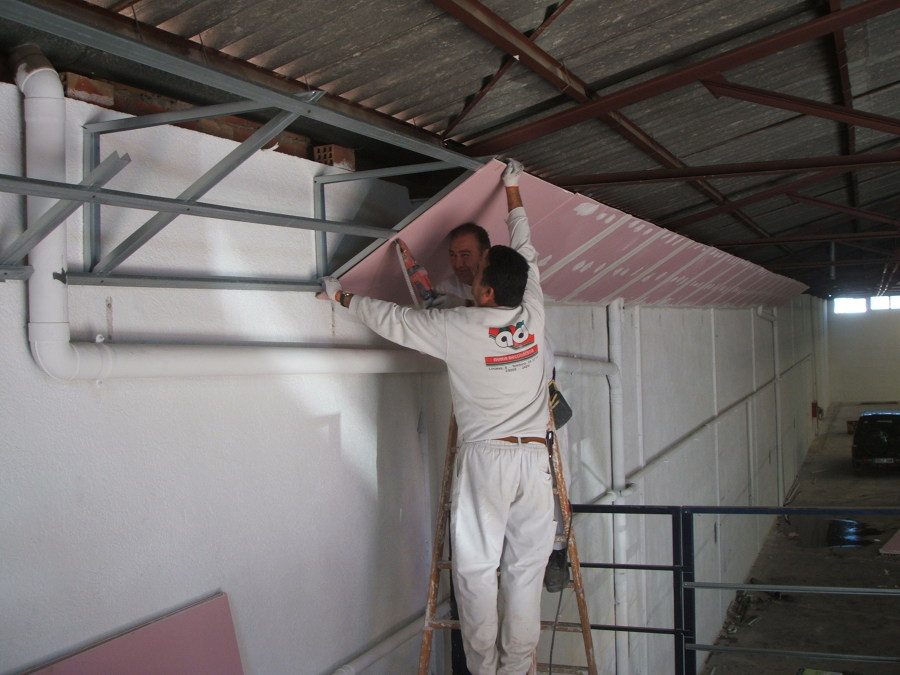 FRANJA CORTAFUEGOS EN NAVE INDUSTRIAL