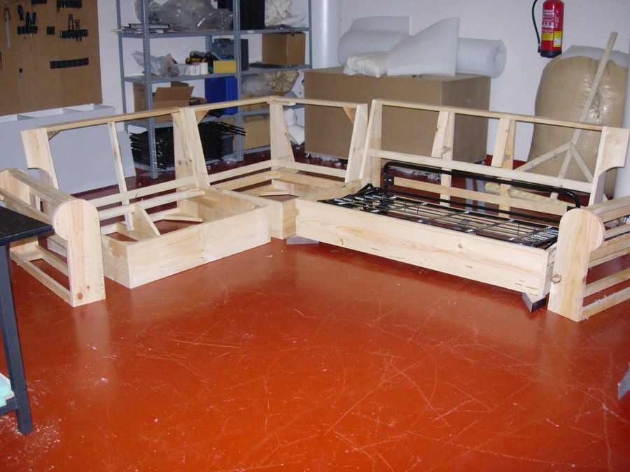 Estructura de modelo  RINCONERA NEO - cama