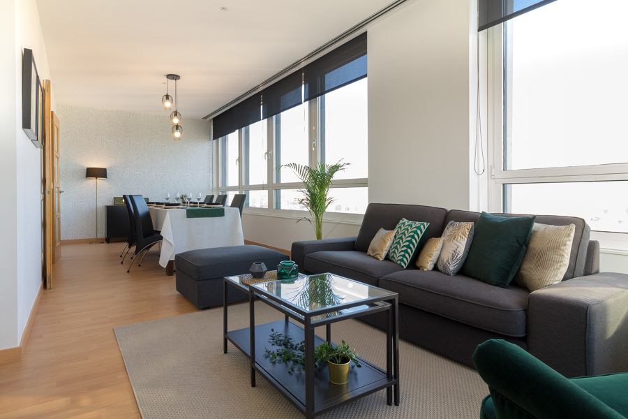 Salón Comedor | Dúplex Diagonal Mar | by Carmela Cebriánv