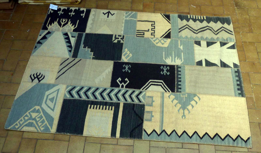 Durrie de Lana Patch Work 