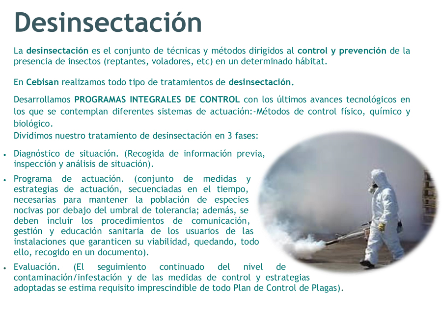 DESINSECTACIÓN