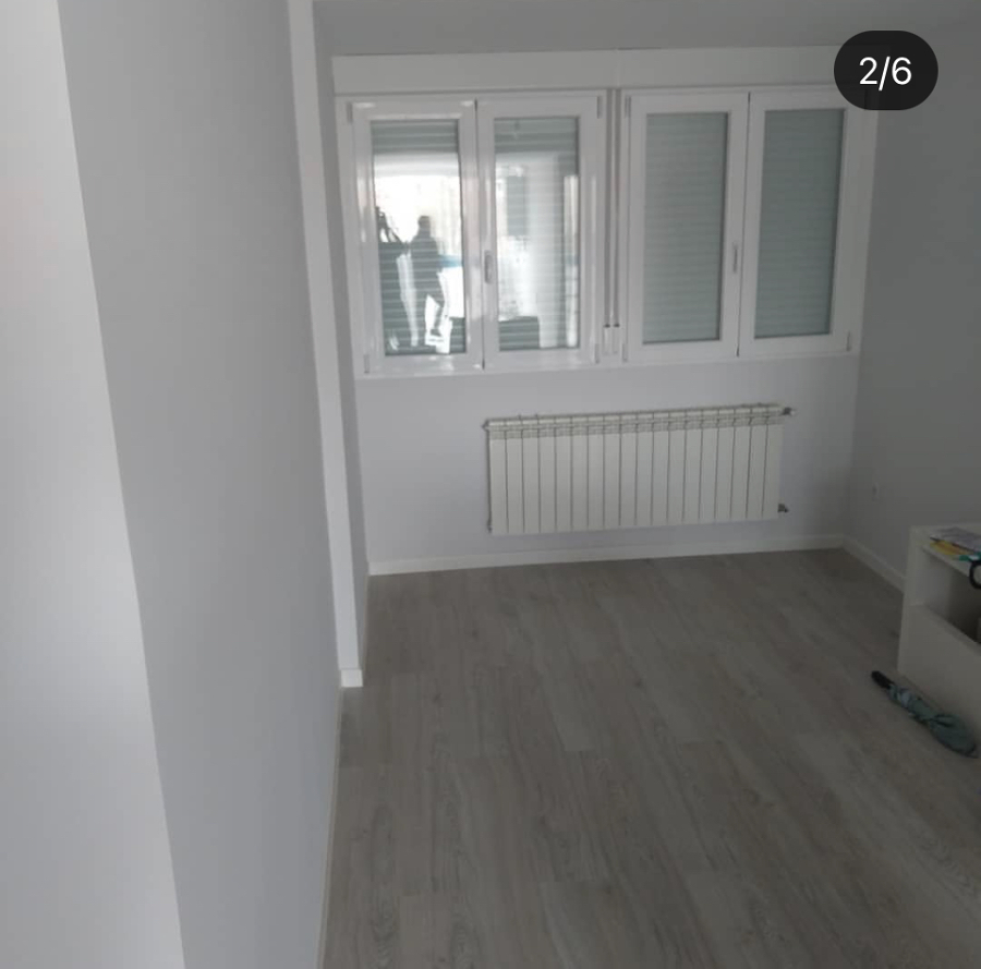 Ventanas tarima rodapié pintura