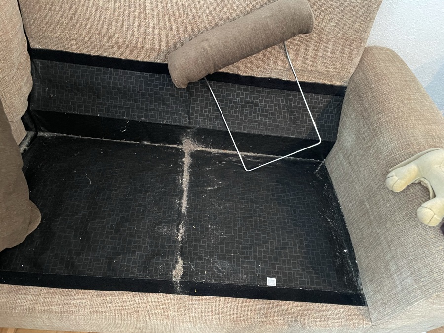 Limpieza de sofá.(hogar)