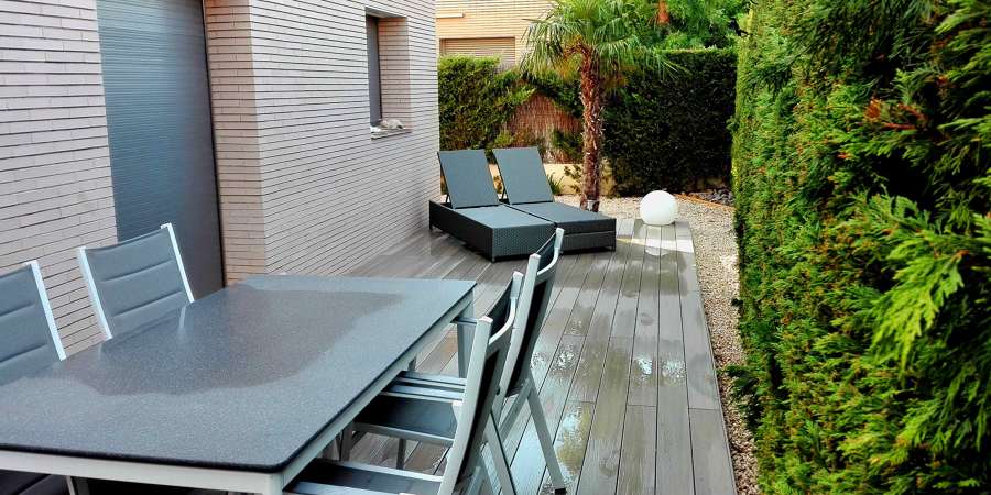 tarima exterior sintetica