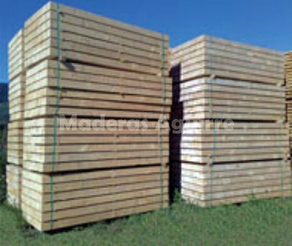 Ecotraviesas de pino