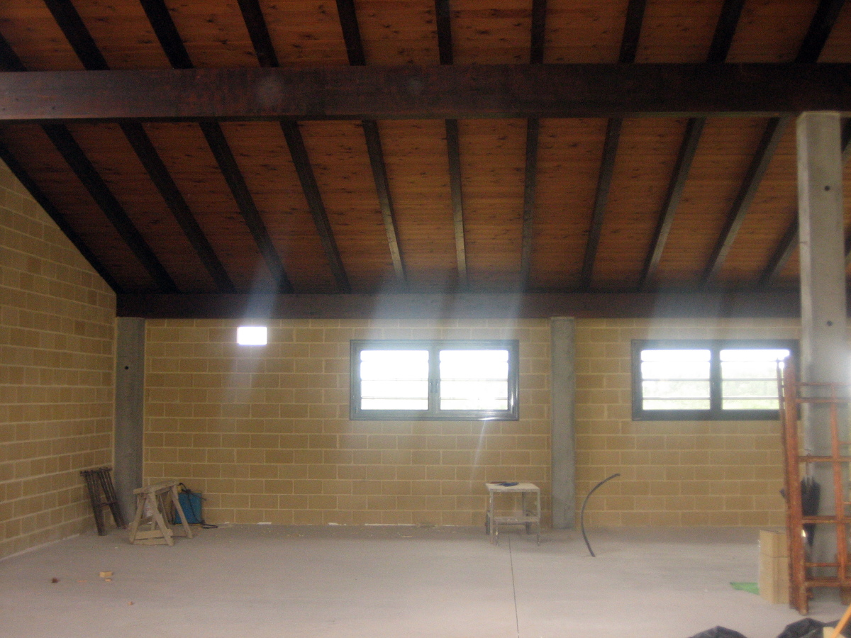 Edificación agrícola en Gijón (interior)