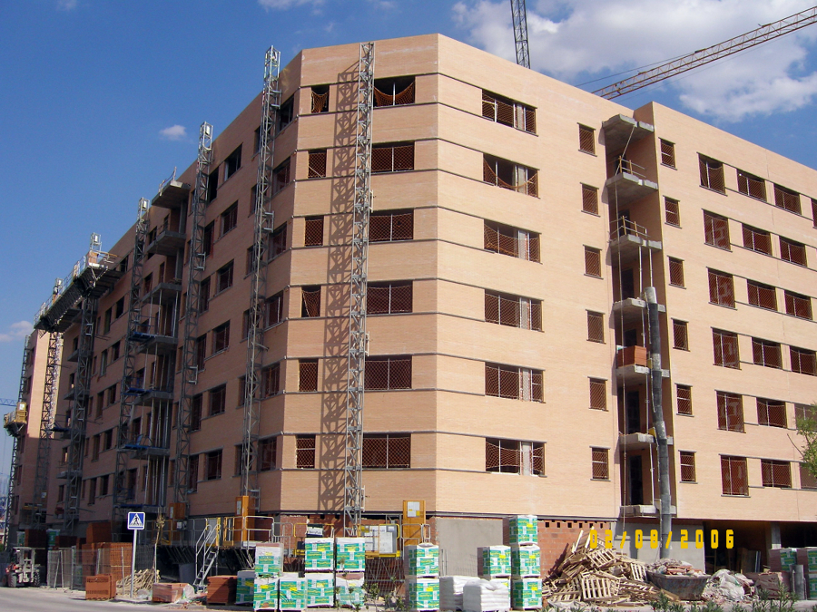 Edificación residencial en altura