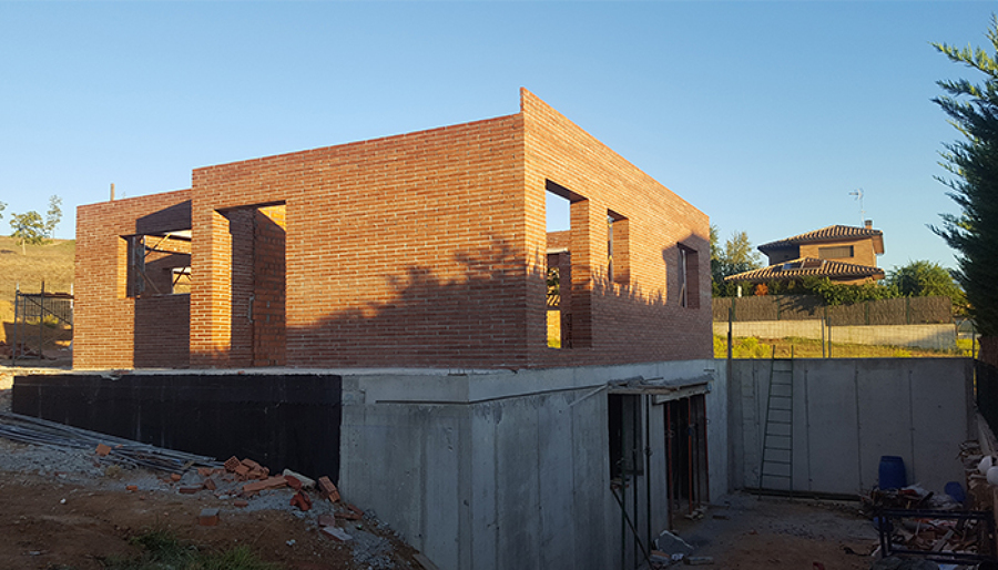 Cimentación y edificación