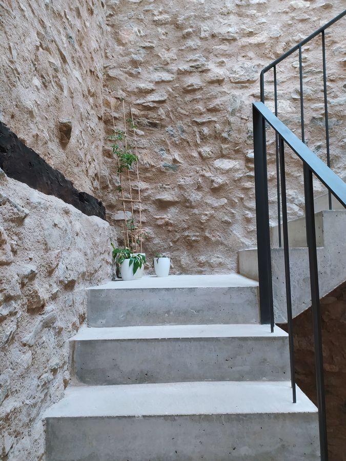 Escalera de hormigón