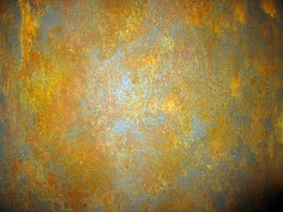 Efecto hierro óxidado.