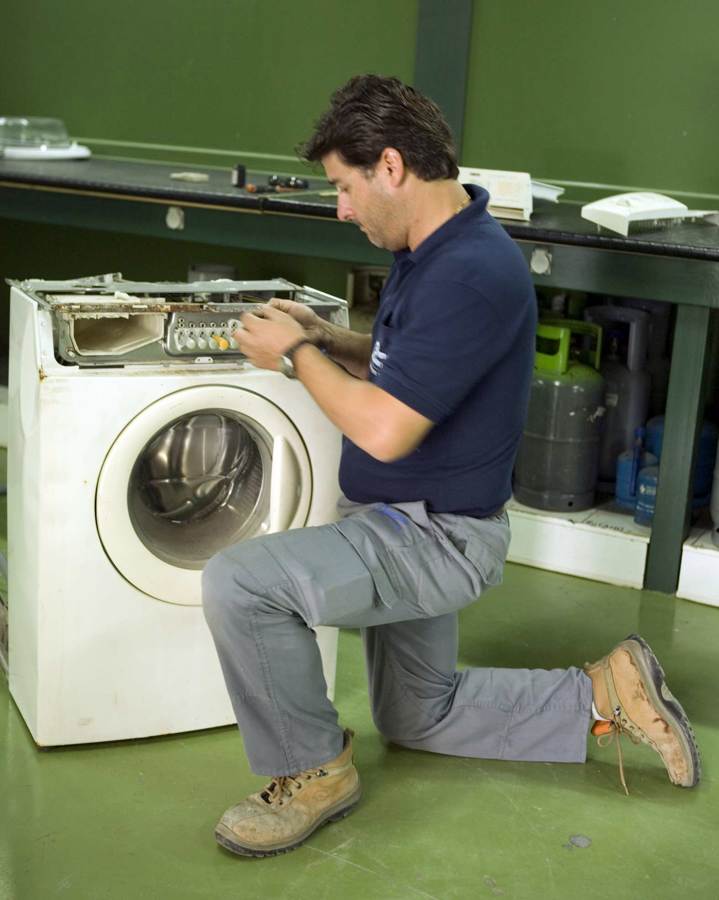 Efectuando reparacion