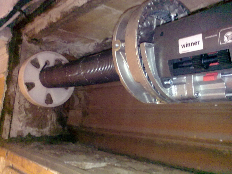 Eje completo con motor.