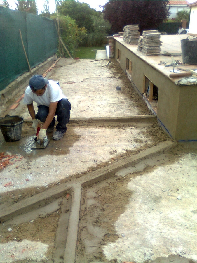 Ejecución de maestras para la ejecución de la pendiente