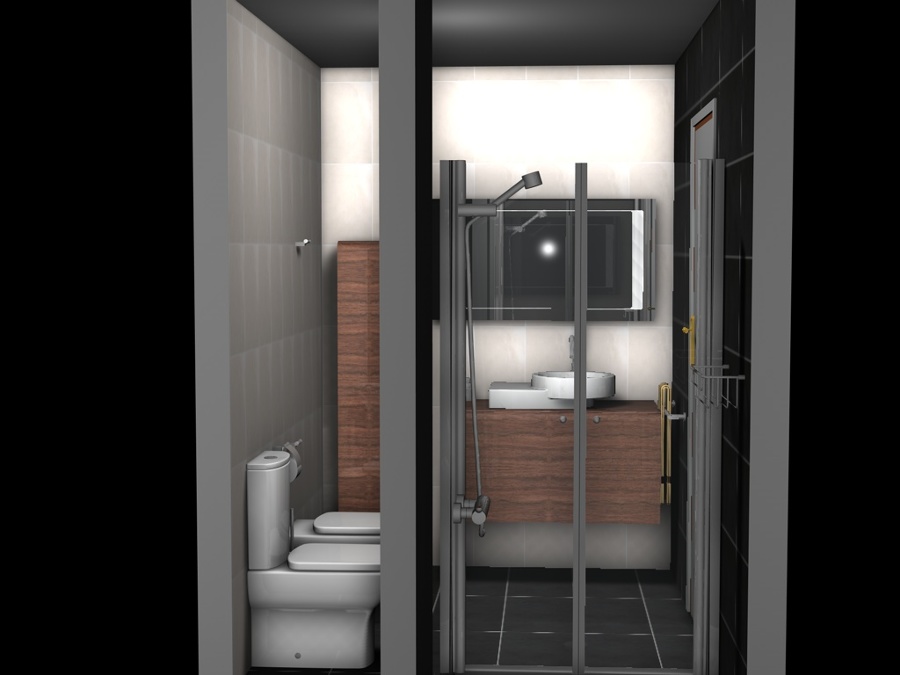 Ejemplo Diseño de Baño /  Exemple Disseny de Bany