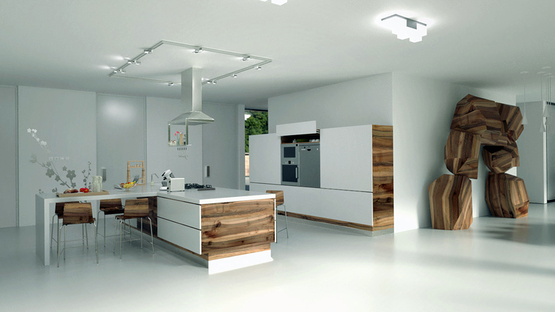 Ekoetxe Casa de la Luz cocina