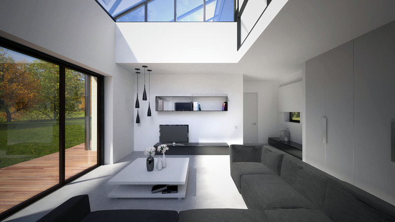 Ekoetxe Casa de la Luz salon