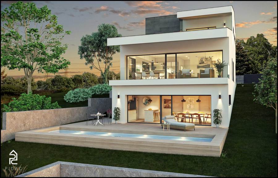 Proyecto vivienda unifamiliar El Cueto