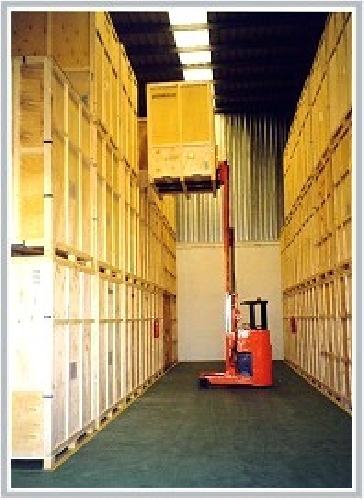 El guardamuebles sistema container