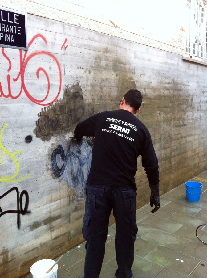 Eliminaciòn  de graffitis