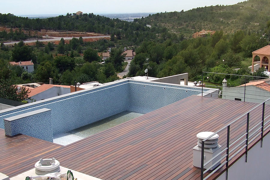 Tarima exterior de lpe