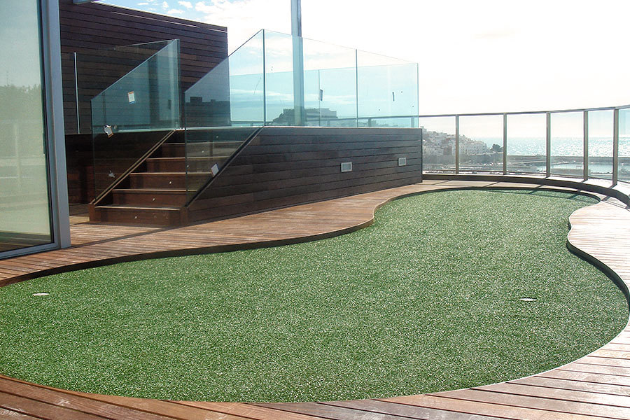 Terraza golf.