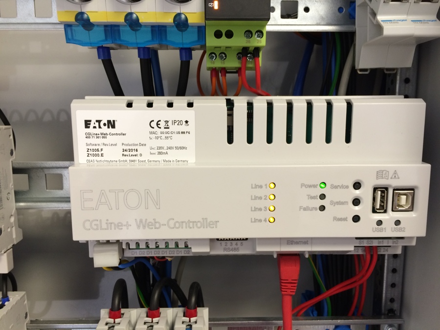 Sistema para alumbrado de emergencia centralizado.