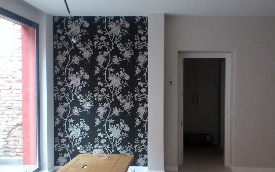 Empapelado de pared de salón