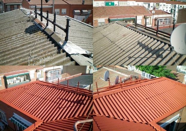 ENCAPSULADO DE URALITA Y FIBROCEMENTO