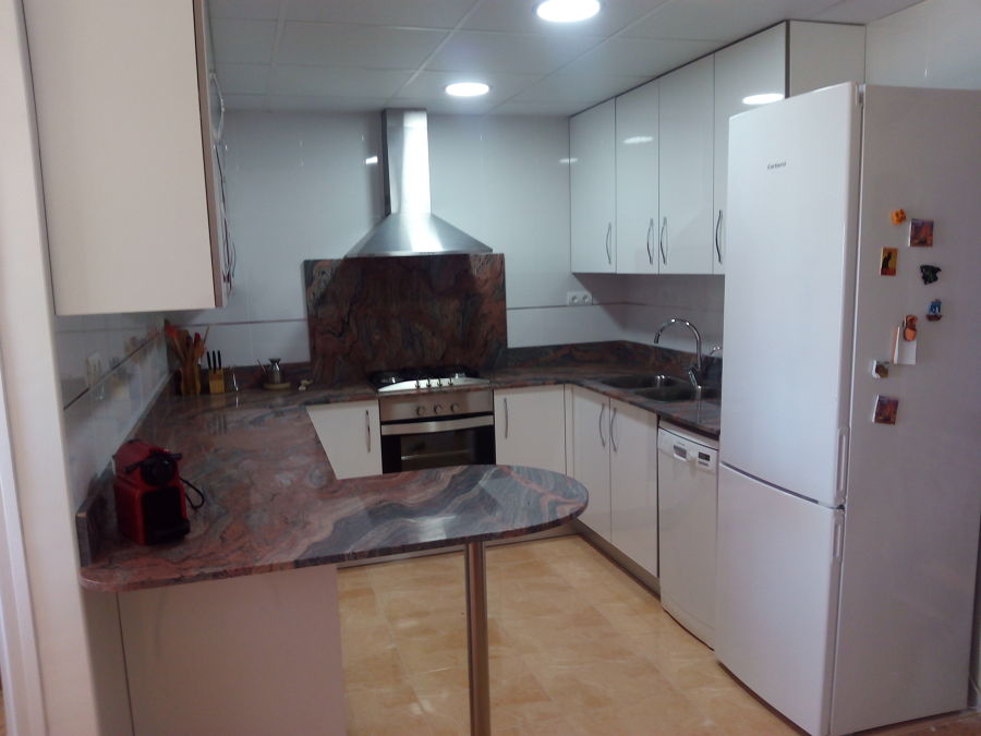 Encimera cocina granito fantasía