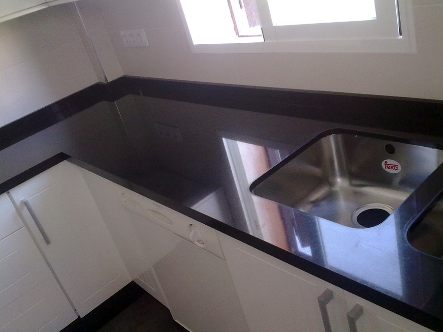 encimera de granito Negro Zimbawe