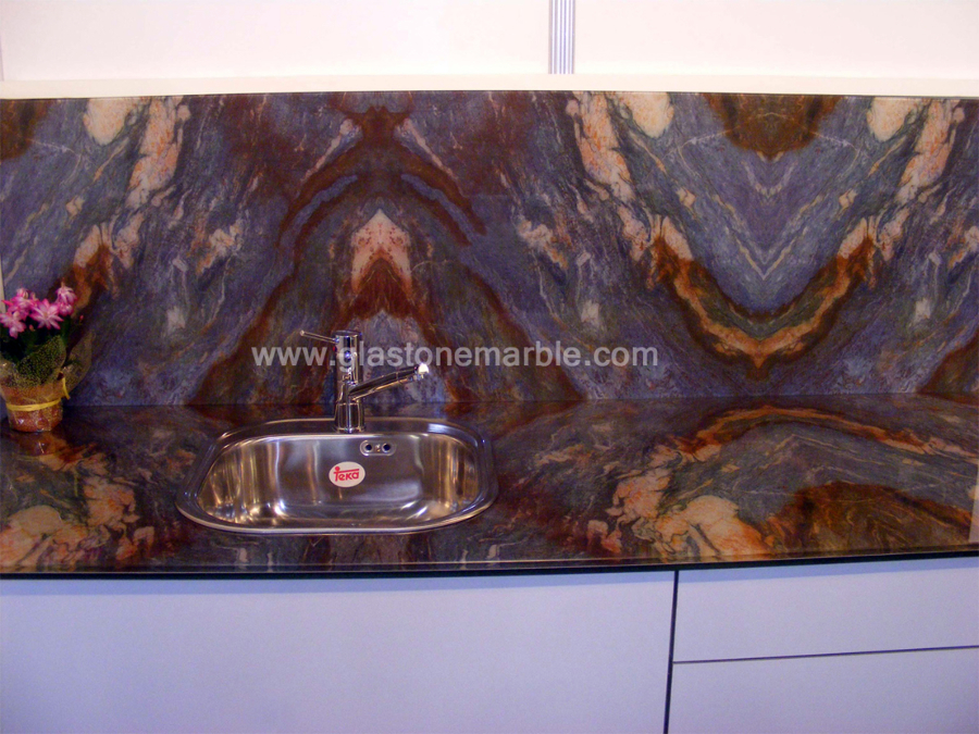 Encimeras de cristal con protección al rayado