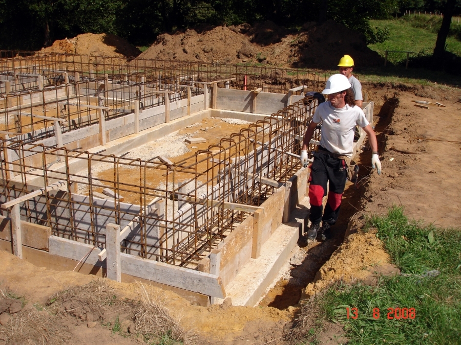 Encofrado cimentación 2