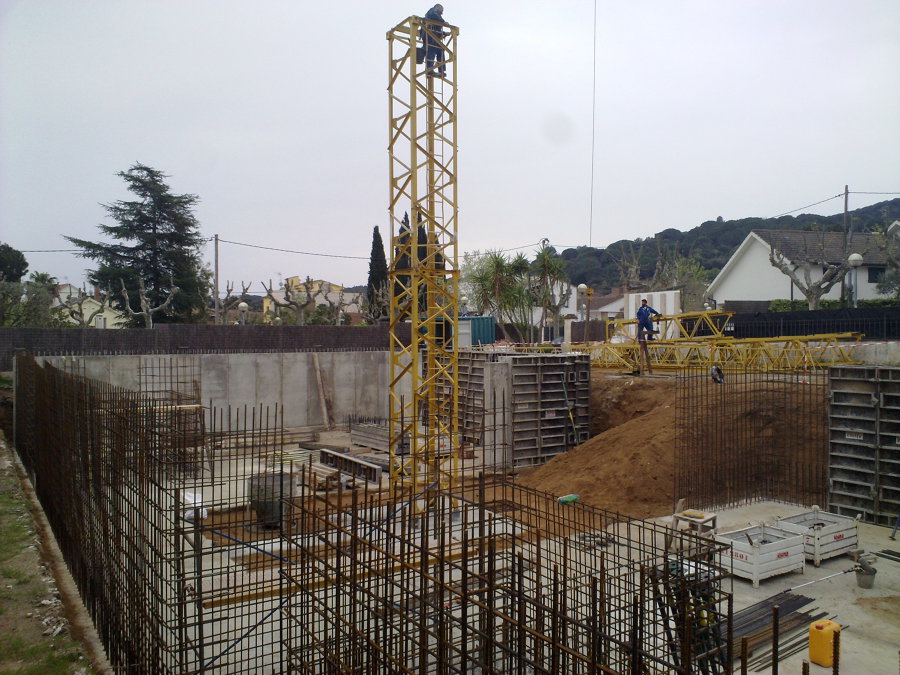 ENCOFRADO DE UNA VIVIENDA